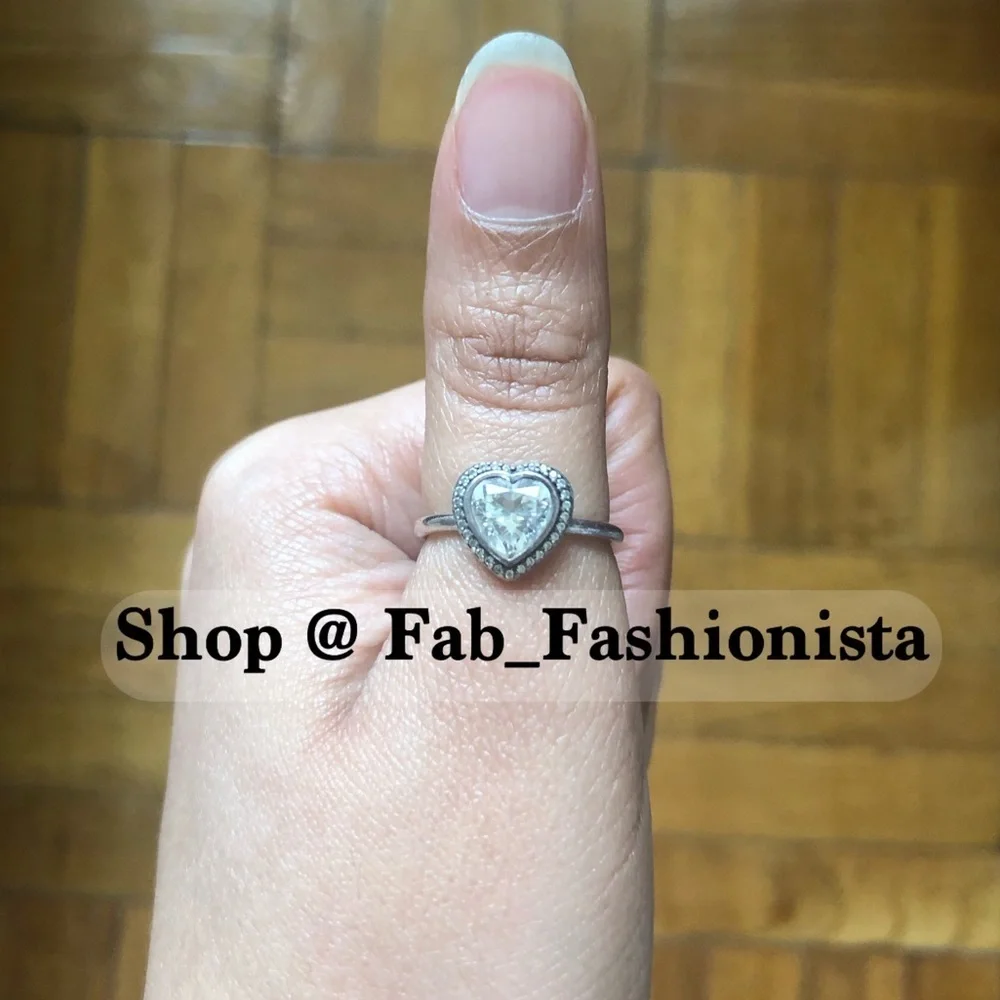 Pandora Sterling Silver Heart Ring